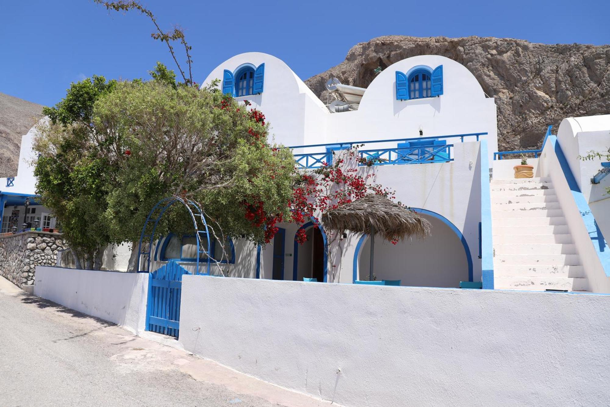 Santorini Seaside Retreat - Flora'S Summer Escape ペリッサ エクステリア 写真